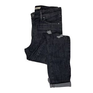 721 High Rise Ripped Skinny Jeans